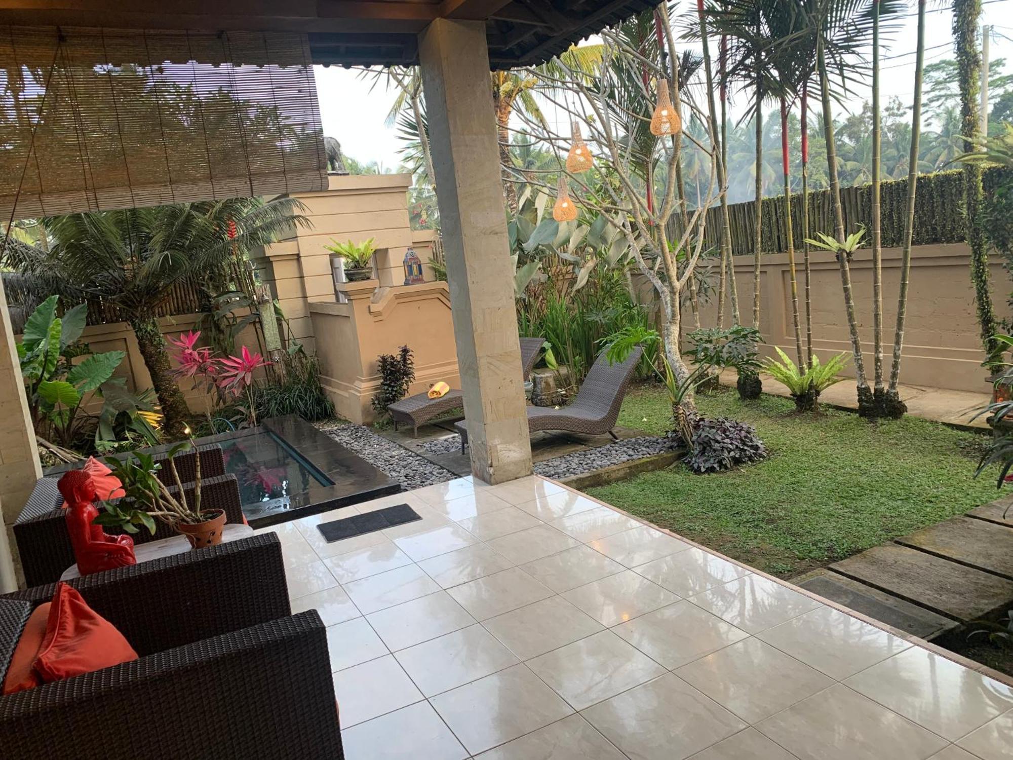 Villa Mangku In Ricefield ウブド エクステリア 写真