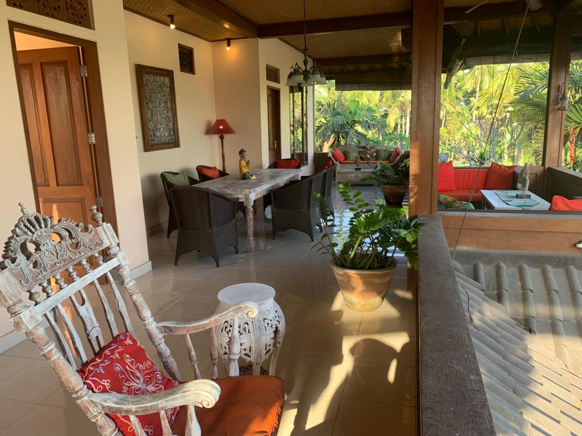Villa Mangku In Ricefield ウブド エクステリア 写真